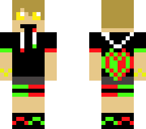 grean-red boy