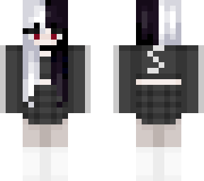 half and half vamp girl