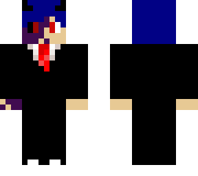 half demon in tux