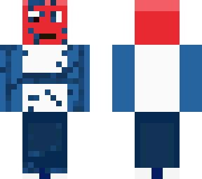 hi this skin is about someone who fight with honeybees but honeybees has cutter