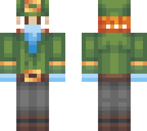 mask & gloves leprechaun