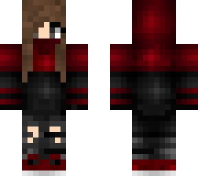 ninja girl red