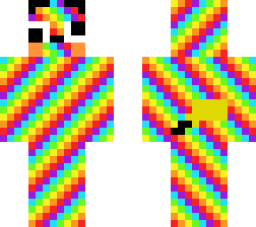 original derpy peachu rainbow