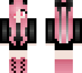 pink w/ cat ears c:
