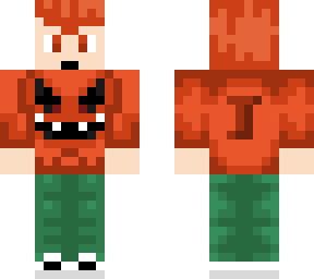 pumpkin boy with 3d j