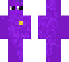 purple fading man