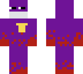 purple guy with mask