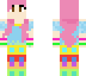 rainbow girl