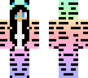 rainbow tiger girl