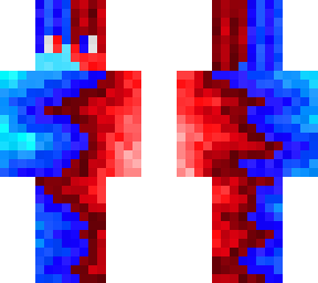 red n blue