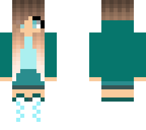 teal girl