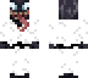 venom in white broken clothes