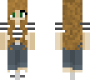 basic girl with brown hair