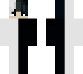 black and white