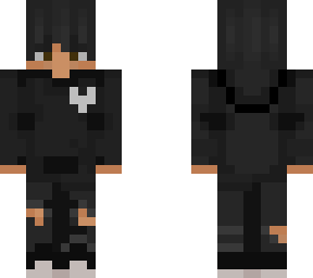black hoodie boy