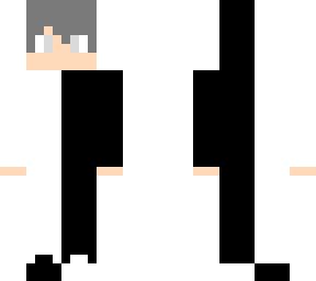 black white