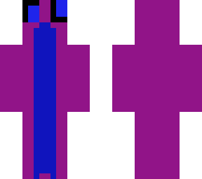 blue and purple creeper