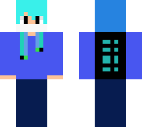blue boy cool with mask