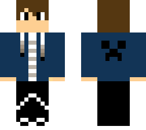 blue gamer boy