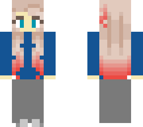 blue girl
