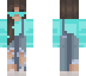 blue girl