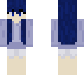 blue girl