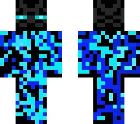 blue glitched enderman