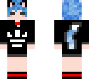 blue hair cat