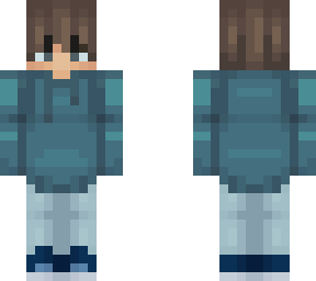 blue hoodie - sf
