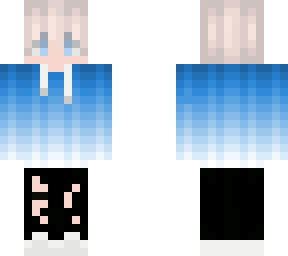 blue ombre jumper