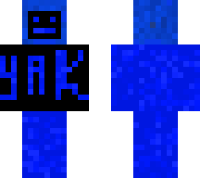 blue y.a.k team merch