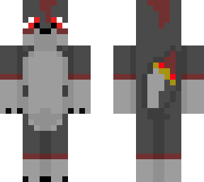 dark wolf fursuit