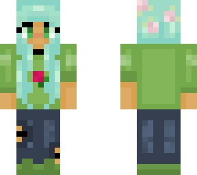 floral girl ( check desc)