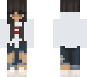 girl in white supreme hoodie