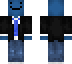 happy blue dude