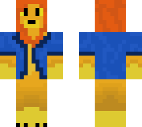 lion with clothes
