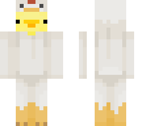 pato con cabeza de pollo