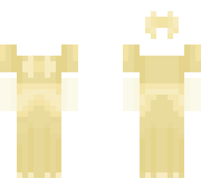 pretty princess dress base but in yellow
