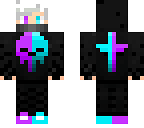 purple and blue people