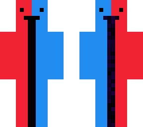 red/blue