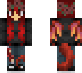 red dragon girl
