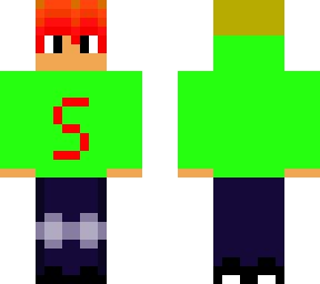 red haired boy