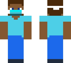 some cursed skin w/ face mask
