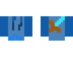 Sword Pixel Art Hoodie Minecraft Skin