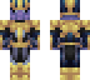thanos in minecraft!!!!!!!!