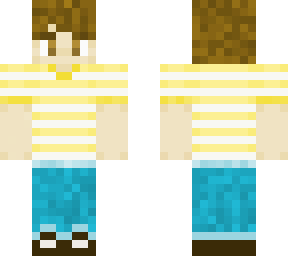 yellow striped boy