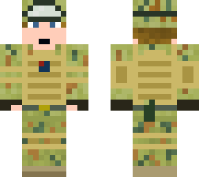 adf / australian soldier  wth no glasses and no beard