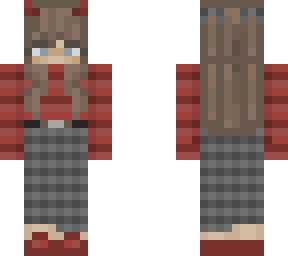 aesthetic red striped sweater devil