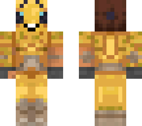 bee xisumavoid smileing with loge right sleve and hole in glove