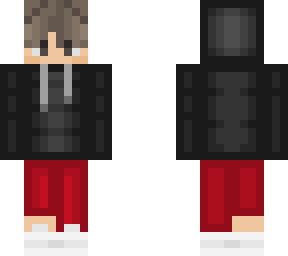 black hoodie and red adidas